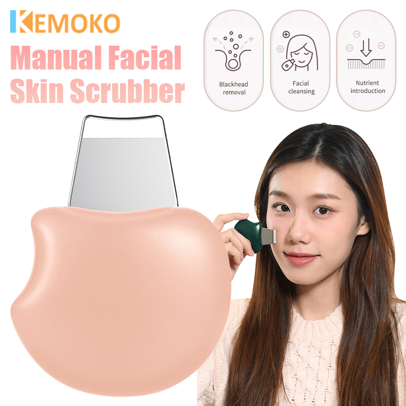Skincare Exfoliating - มินิคู่มือทําความสะอาดรูขุมขนพลั่ว Exfoliator ทําความสะอาดลึก Blackhead Remover Pore
