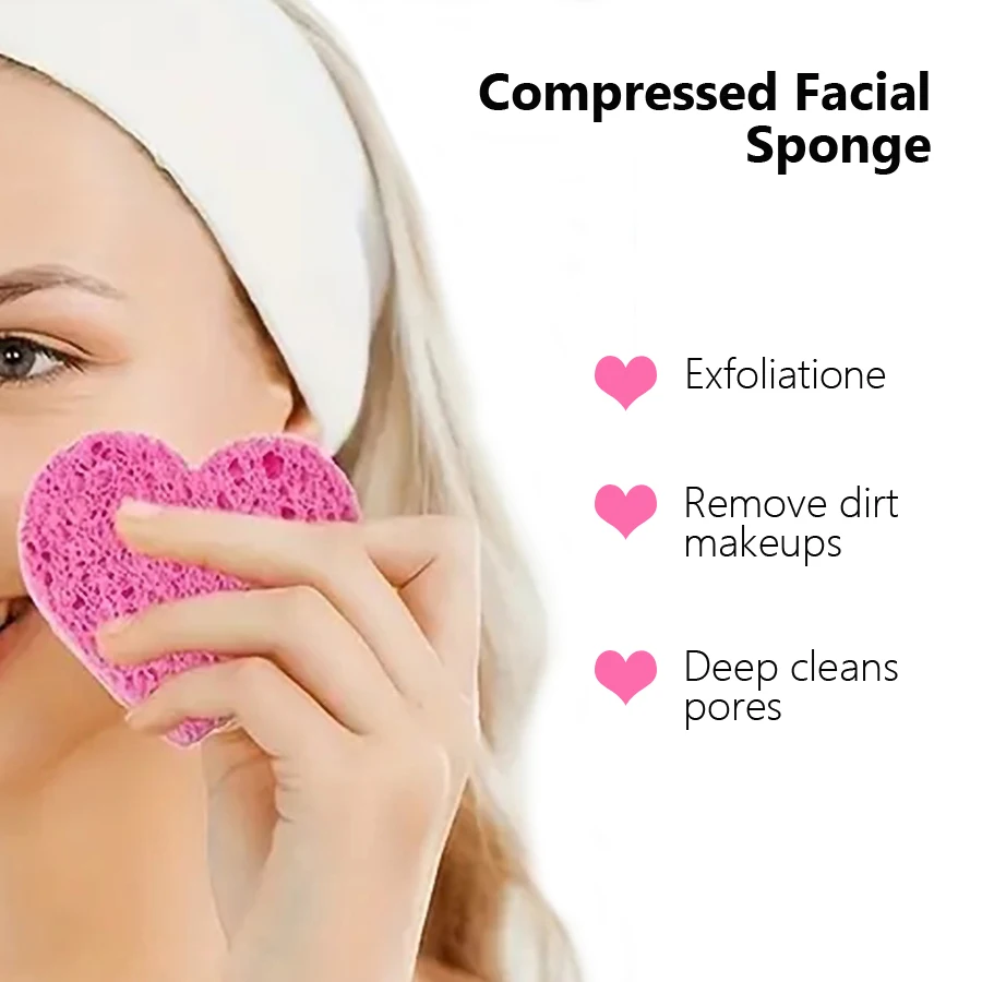 ฟองน้ำเซลลูโลสสำหรับล้างหน้า 5 - Skincare Exfoliating บทวิจารณ์และราคา