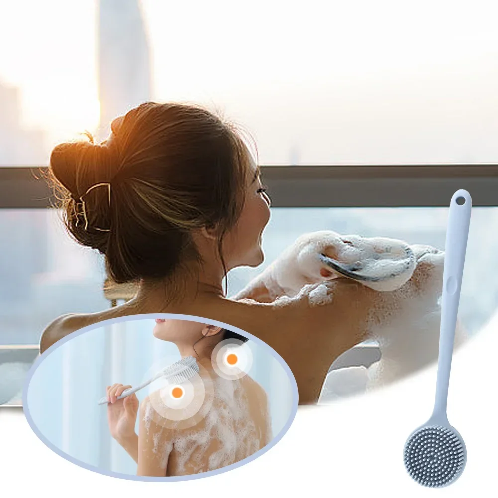 ซิลิโคนยาวแปรงอาบน้ํา Soft Hai - Skincare B Erl บทวิจารณ์และราคา
