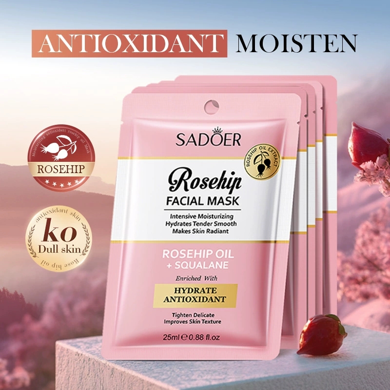 5/10 ชิ้น SADOER มาส์กหน้าโรสฮ - Face Oil Rosehip บทวิจารณ์และราคา
